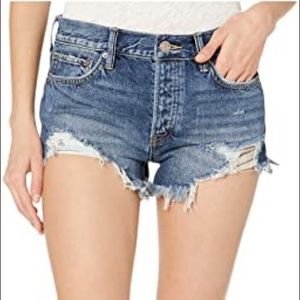 Free people jean shorts